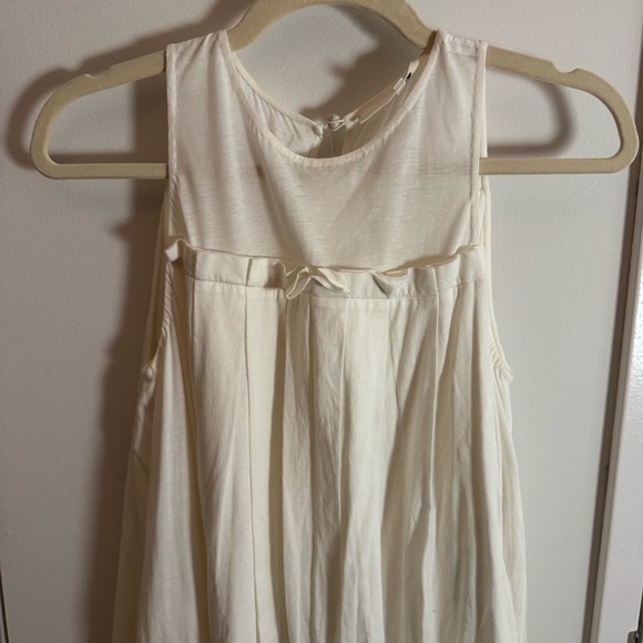 3.1 PHILLIP LIK a-line off white pleated dress NWT - Picture 2 of 6